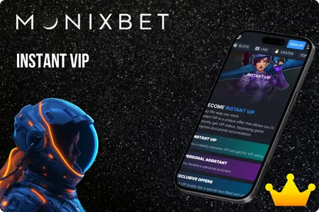 Monixbet Instant VIP: status, assistent en activatie.