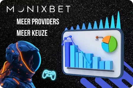 tien softwareproviders bij MonixBet casino Nederland